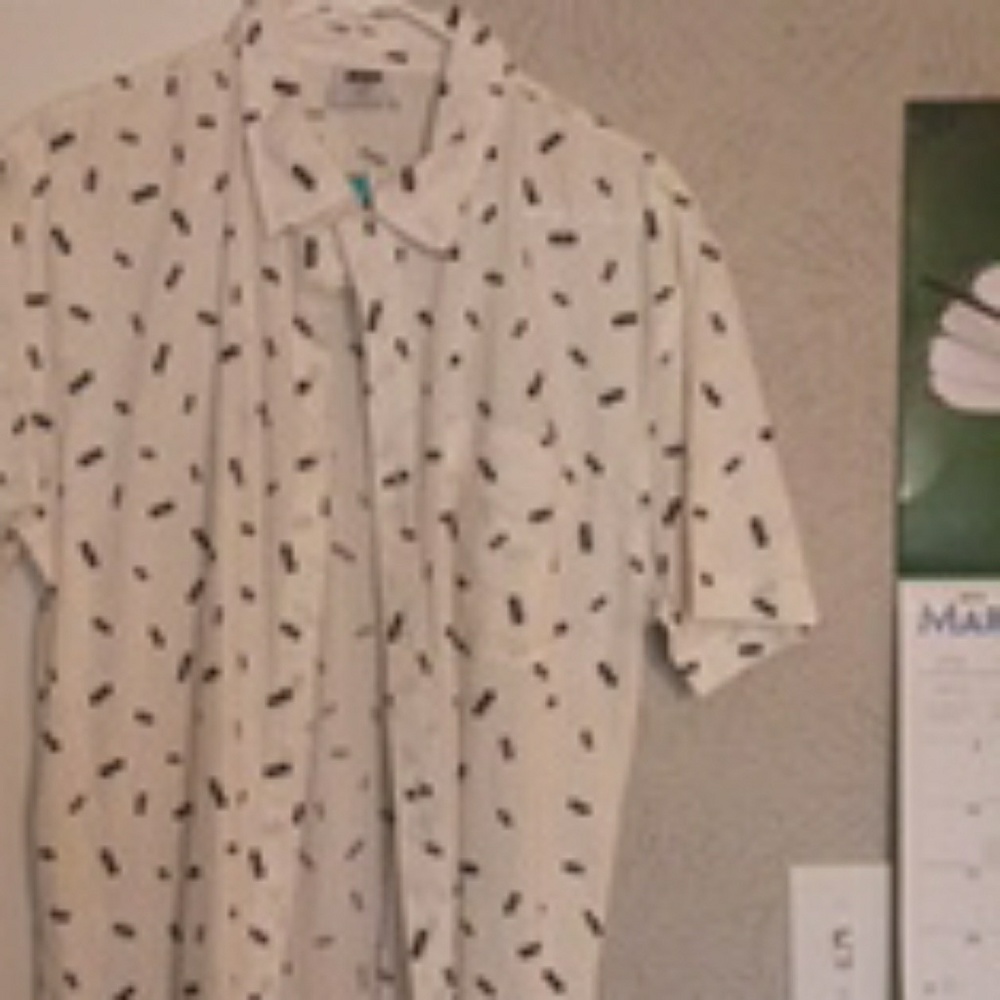 Batman Button Down Collar Shirt